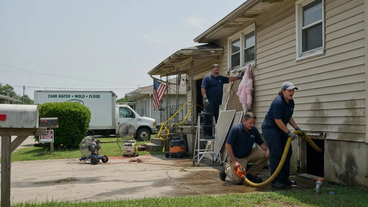 Water Damage Repair in Bristow, IN near me